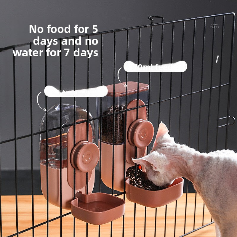 Dog Water Drinker Automatic Feeder Hanging Water Bottle Pet Supplies