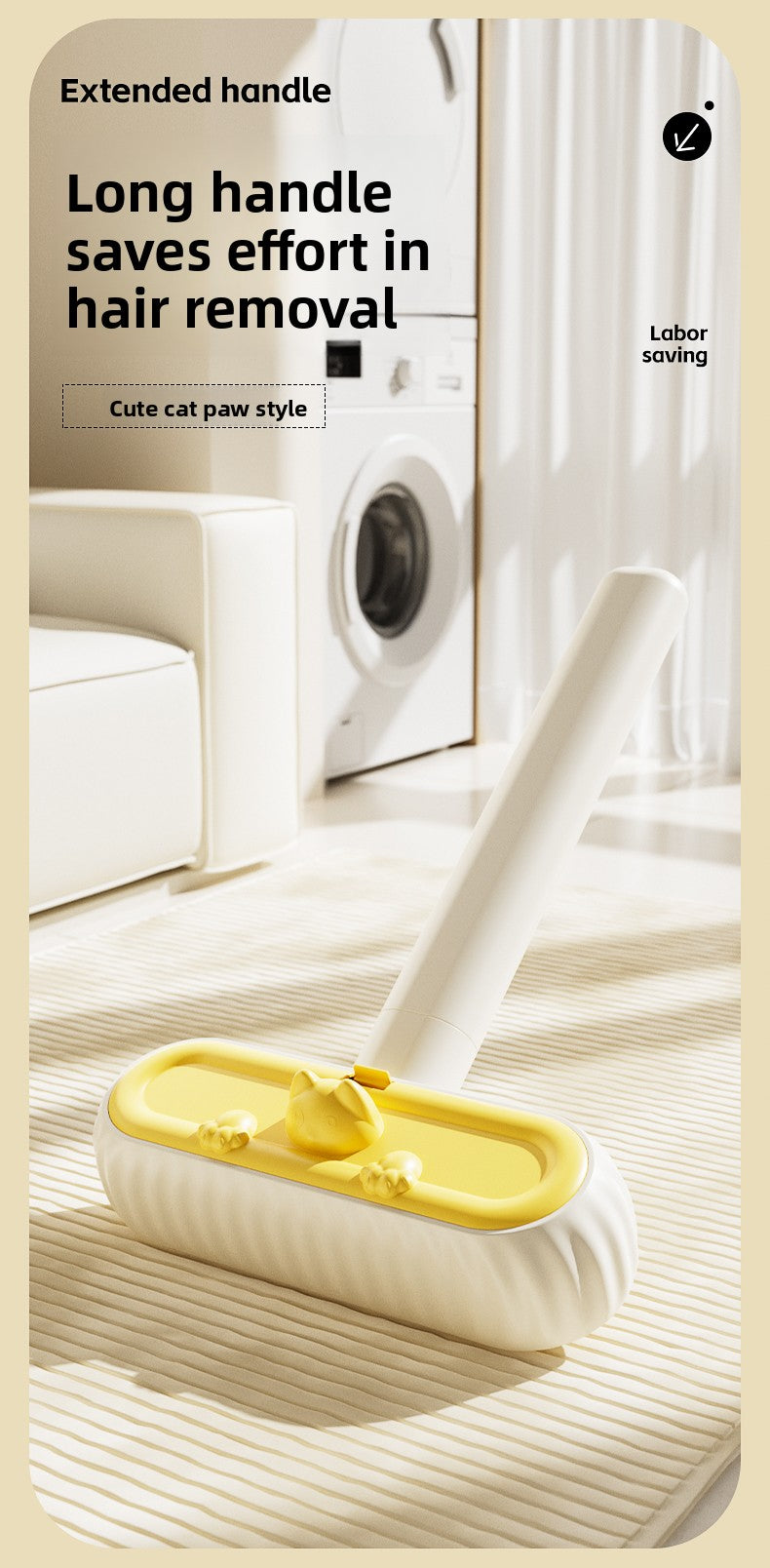 Pet Hair Remover Brush Dog and Cat Hair Scraper Cleaning Tool