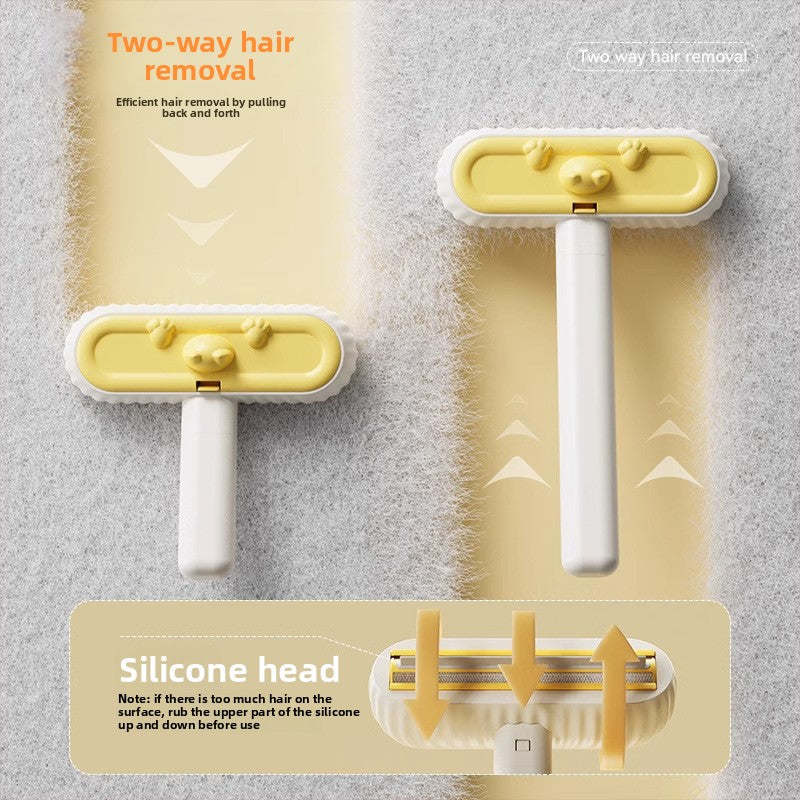 Pet Hair Remover Brush Dog and Cat Hair Scraper Cleaning Tool
