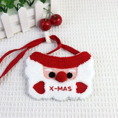 Pet Bib Scarf Christmas Edition Santa Claus Cat Dog Small Dog Bib