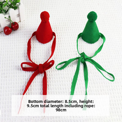 Pet Bib Scarf Christmas Edition Santa Claus Cat Dog Small Dog Bib