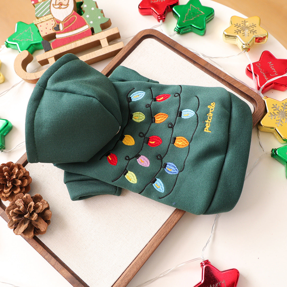 Autumn and Winter Pet Casual Fashion Clothing Christmas Sweatshirt