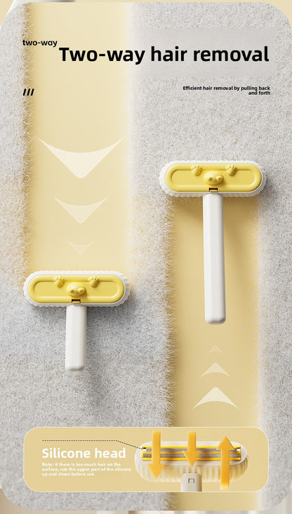 Pet Hair Remover Brush Dog and Cat Hair Scraper Cleaning Tool