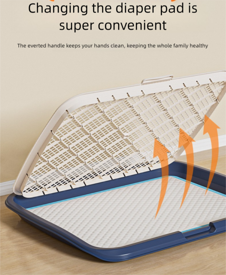 Pet Toilet Oversized Small, Medium and Large High Fence Anti-Splash