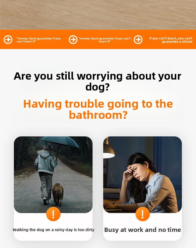 Pet Toilet Oversized Small, Medium and Large High Fence Anti-Splash