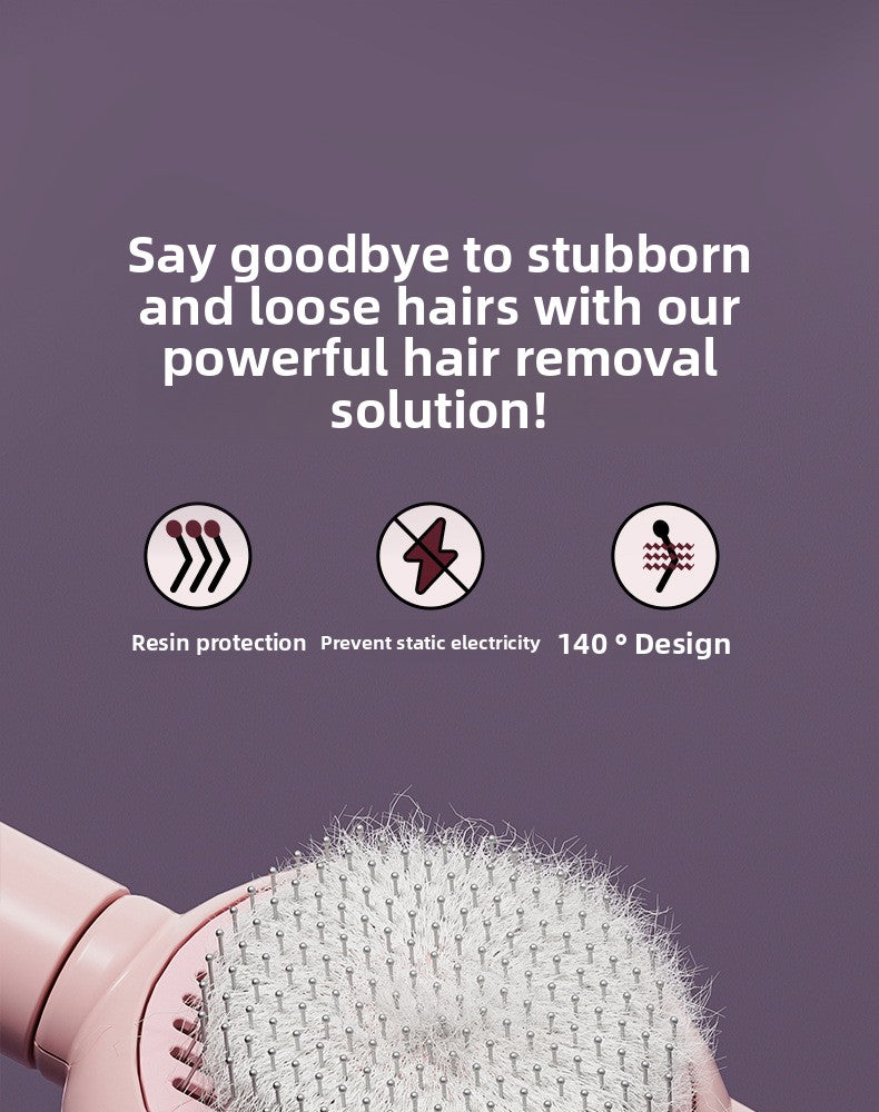 Rabbit Ear Comb Brush Cleaning and Massaging Comb Pet Grooming Tool