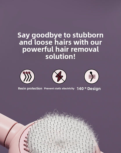 Rabbit Ear Comb Brush Cleaning and Massaging Comb Pet Grooming Tool