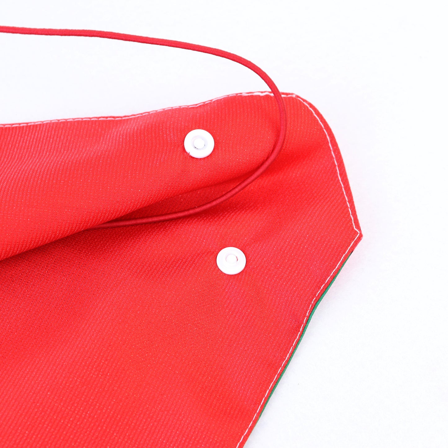 Christmas Pet Adjustable Buckle Drool Towel Print Triangle Towel