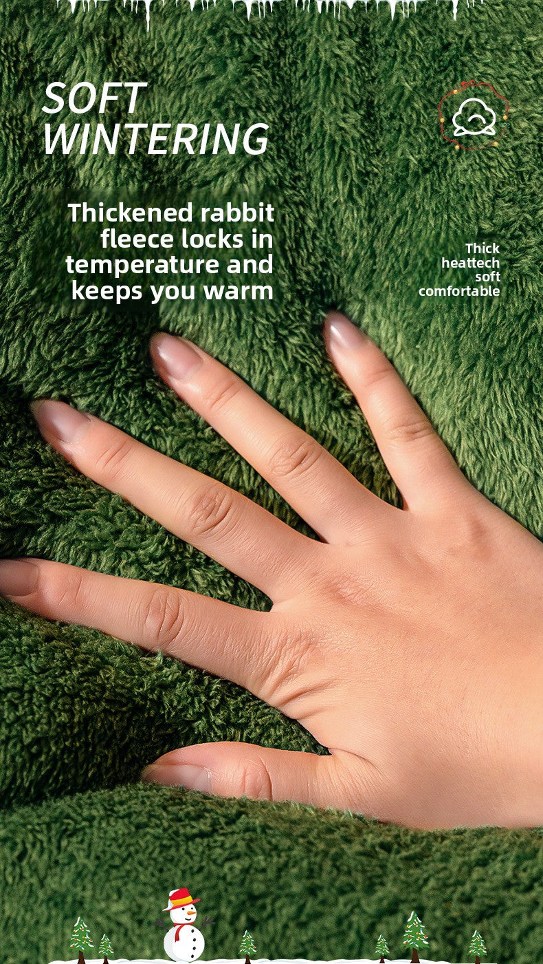 Christmas All-Season Washable Pet House Enclosed Thickened Warm House