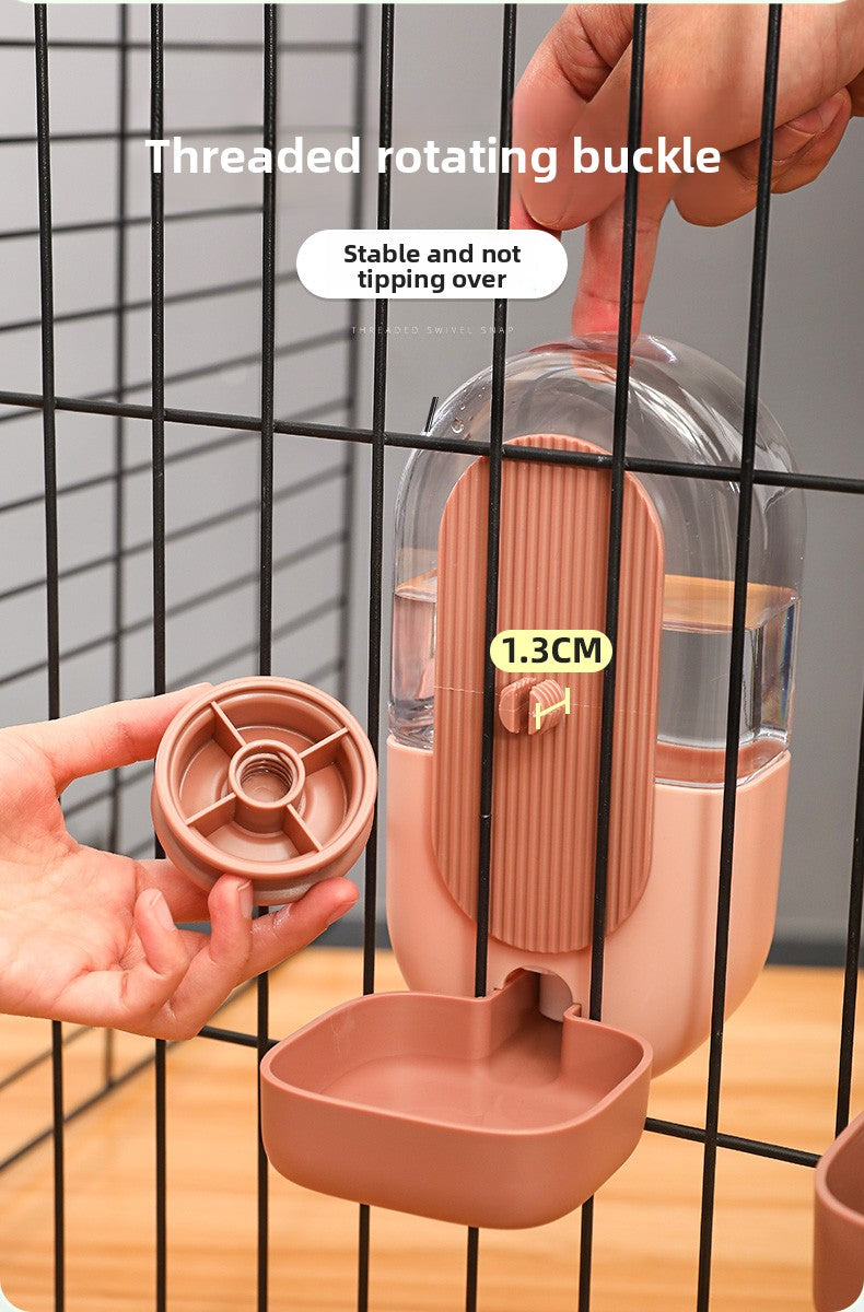 Dog Water Drinker Automatic Feeder Hanging Water Bottle Pet Supplies