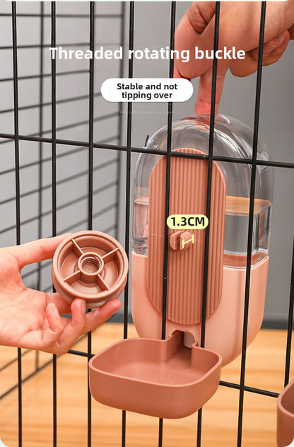 Dog Water Drinker Automatic Feeder Hanging Water Bottle Pet Supplies