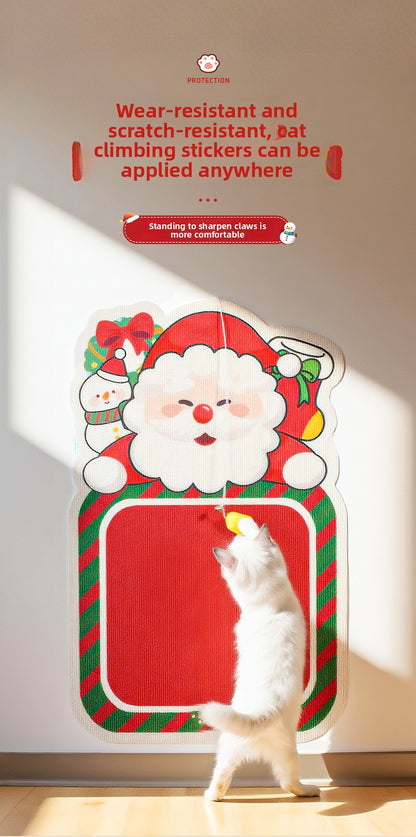 Christmas Scratching Pet Pad,Mat  Cute Durable Scratch-Resistant Toy