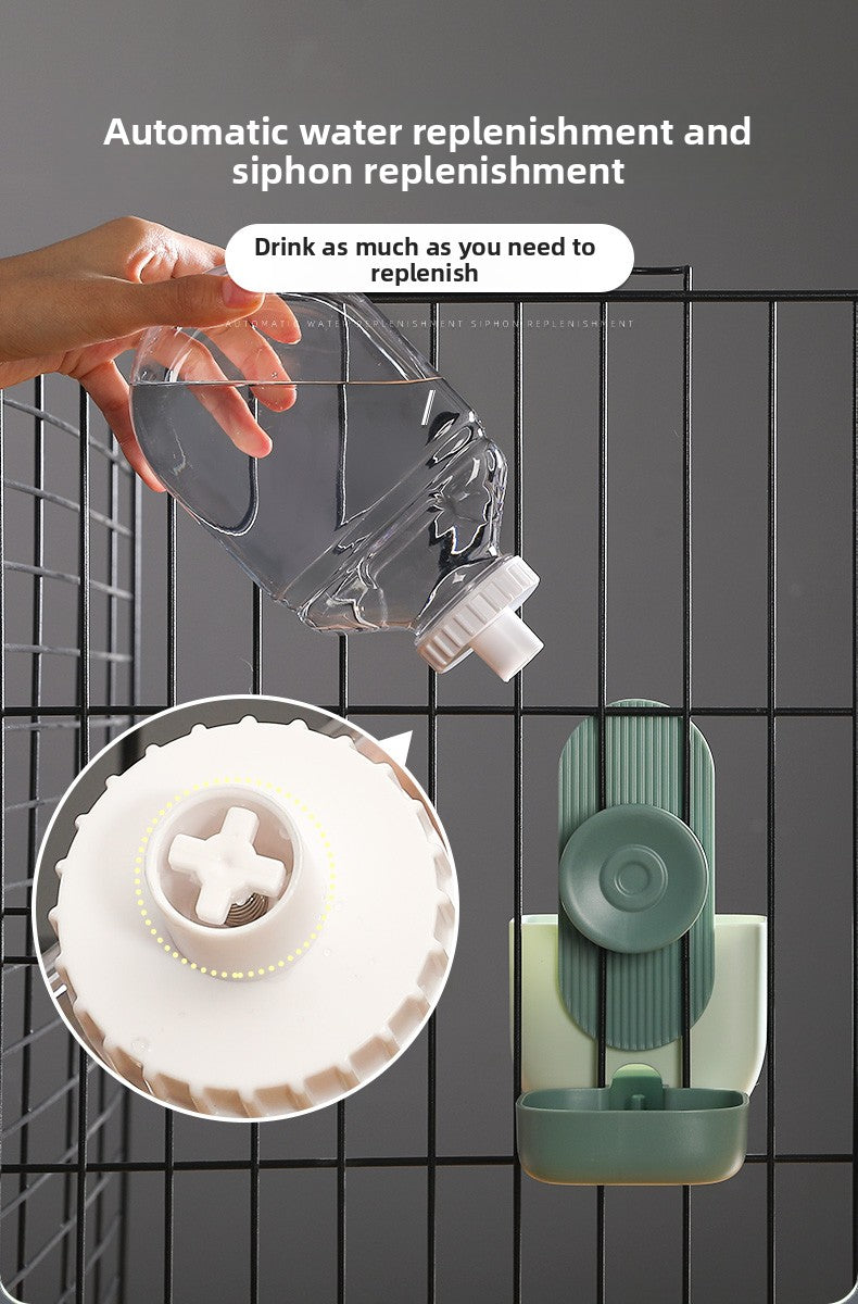 Dog Water Drinker Automatic Feeder Hanging Water Bottle Pet Supplies