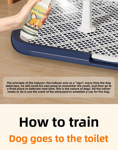 Pet Toilet Oversized Small, Medium and Large High Fence Anti-Splash