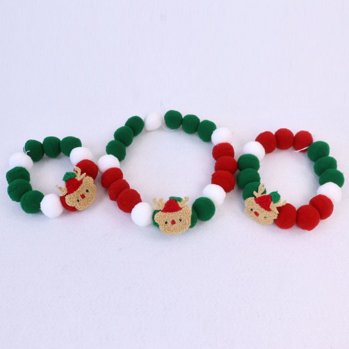 Cat Cute Plush Ball Small Dog Collar Pet Christmas Accessories