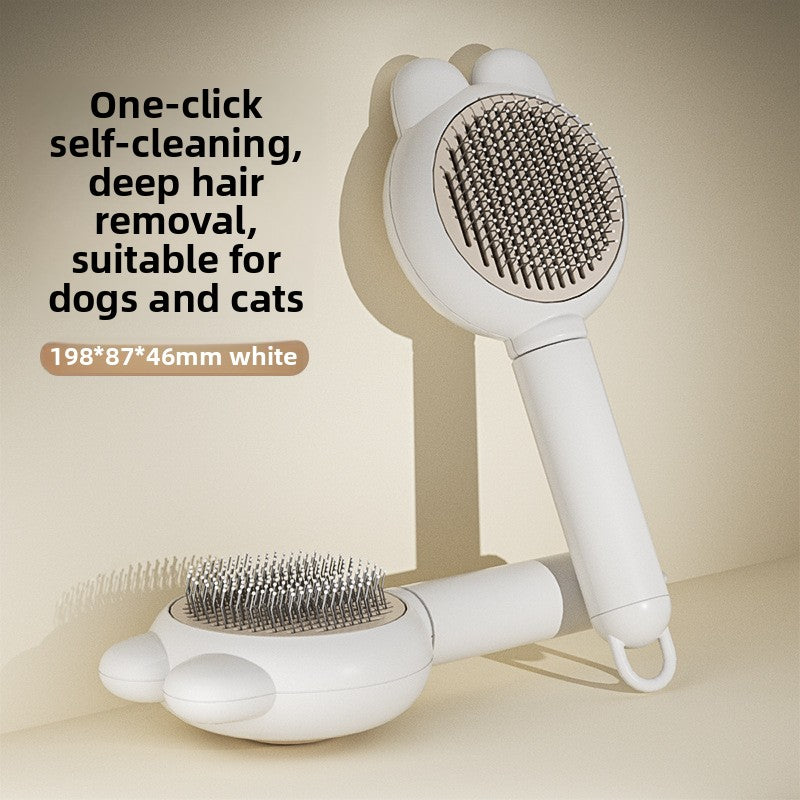 Rabbit Ear Comb Brush Cleaning and Massaging Comb Pet Grooming Tool