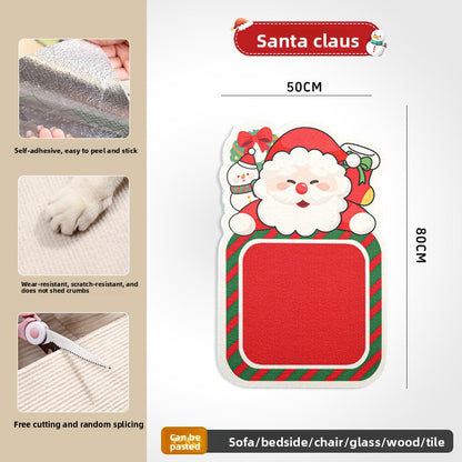 Christmas Scratching Pet Pad,Mat  Cute Durable Scratch-Resistant Toy