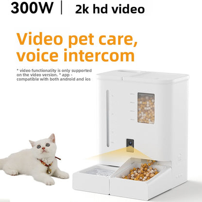 Pet Smart Feeder Food and Water Integrated Machine