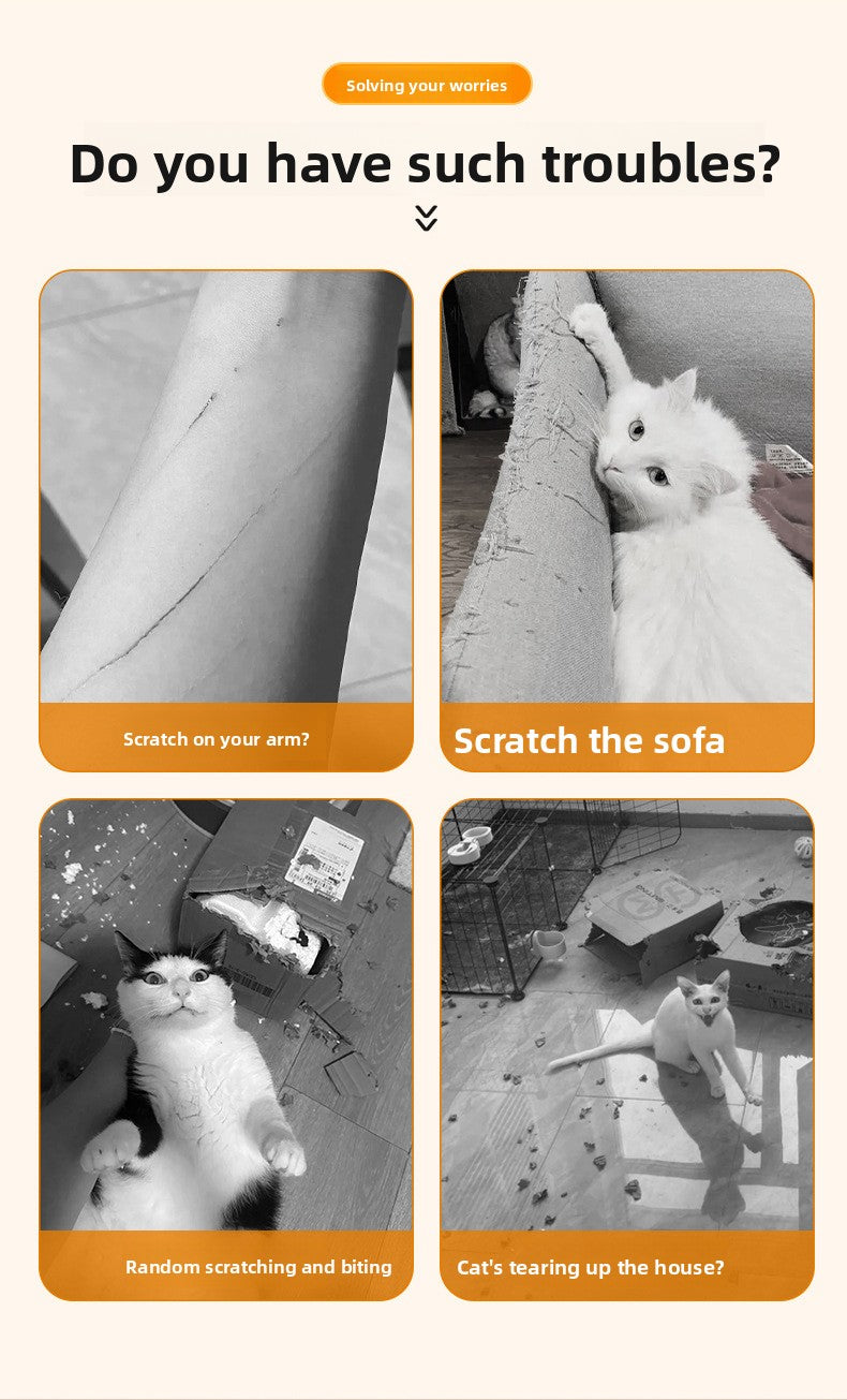 Christmas Scratching Pet Pad,Mat  Cute Durable Scratch-Resistant Toy