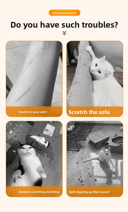 Christmas Scratching Pet Pad,Mat  Cute Durable Scratch-Resistant Toy